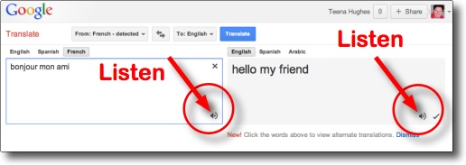 french to english google translate