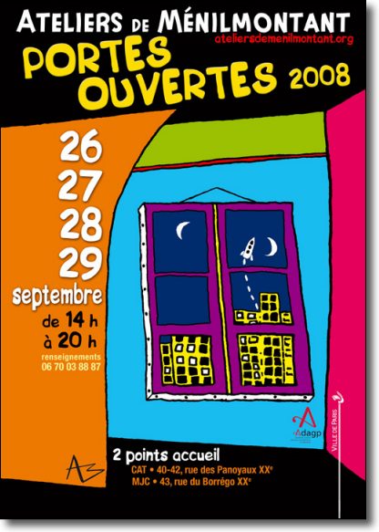 Artists' Open Doors in Paris 2008 -- Paris September 2015
