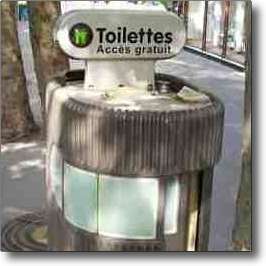 Where can I find public toilets in Paris? They are very clean and hygienic