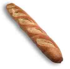 Typical French food - La Baguette - The Bread Stick, bought fresh several times a day