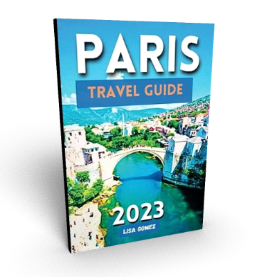 Paris city map - book by Lisa Gomez