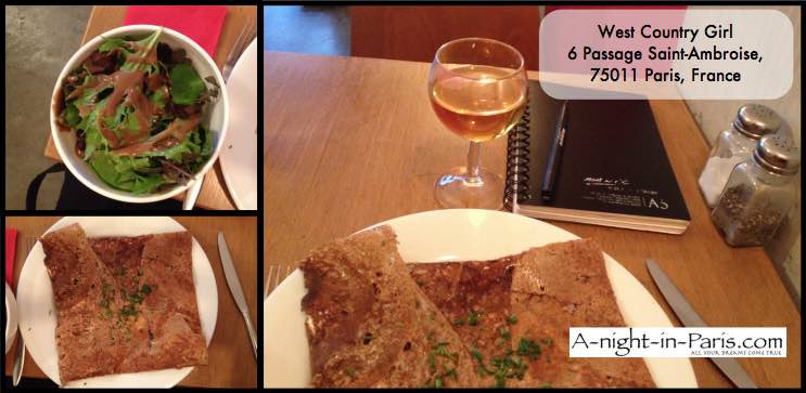 West Country Girl crepes and cider in 75011