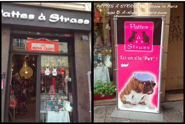 Best Pet Store in Paris - Pattes a Strass (image outside)