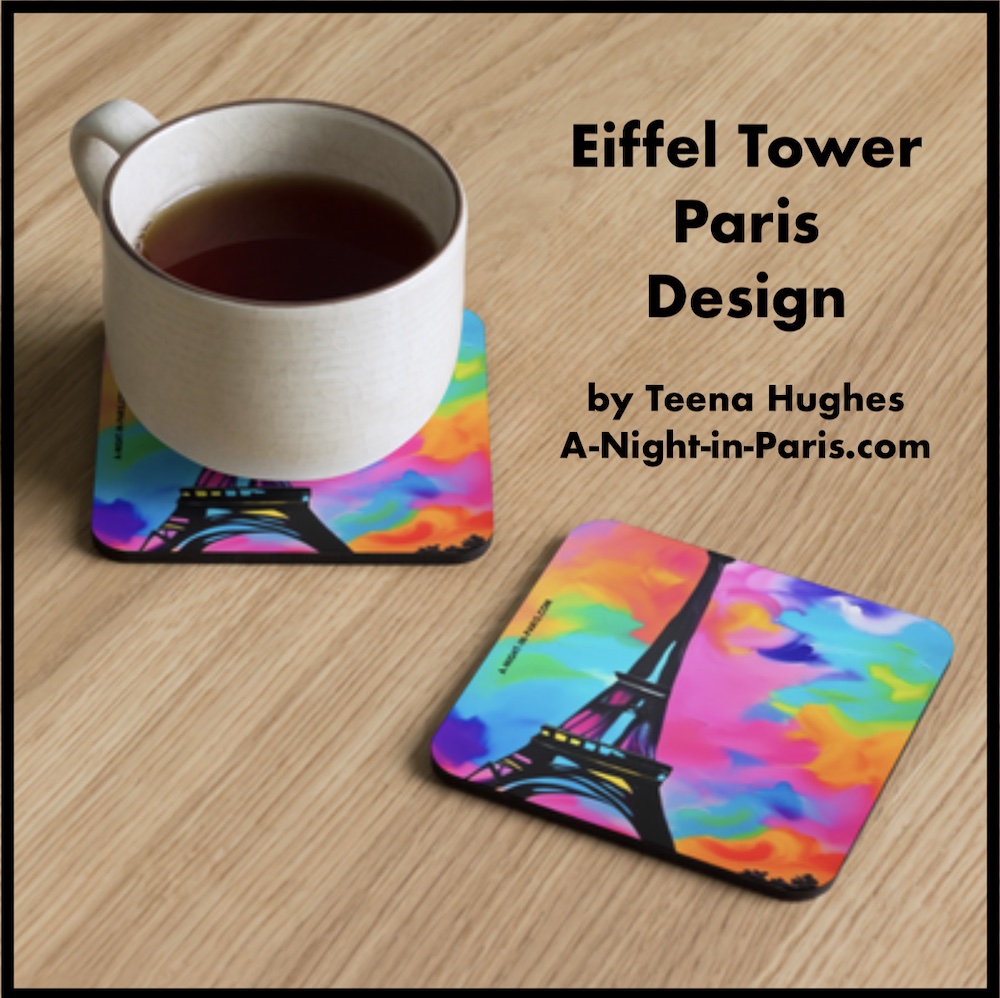 Eiffel Tower Paris design by Teena Hughes