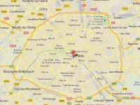 Using maps of Paris online