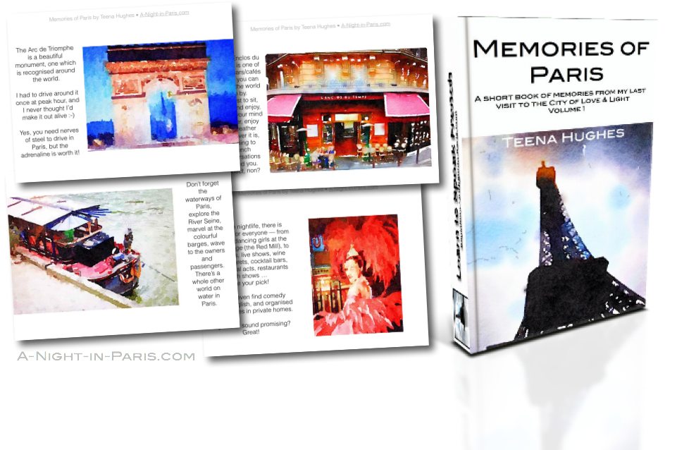 Memories of Paris Book by Teena Hughes