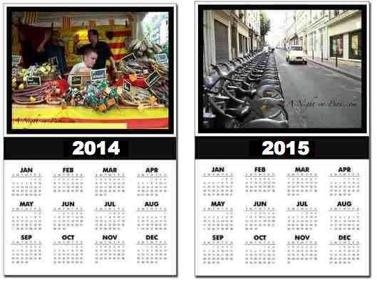 Paris Schedule Calendar of Events