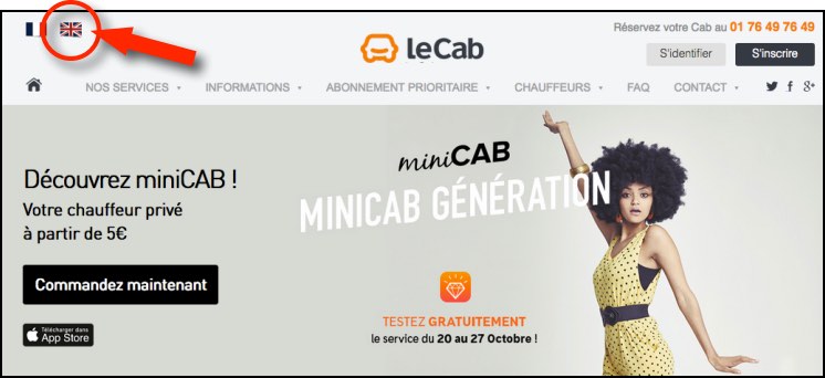 Postcards from Paris LeCab taxis